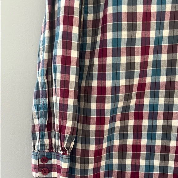 Plaid Long Sleeve Shirt Canyon River Blues - Picture 5 of 10
